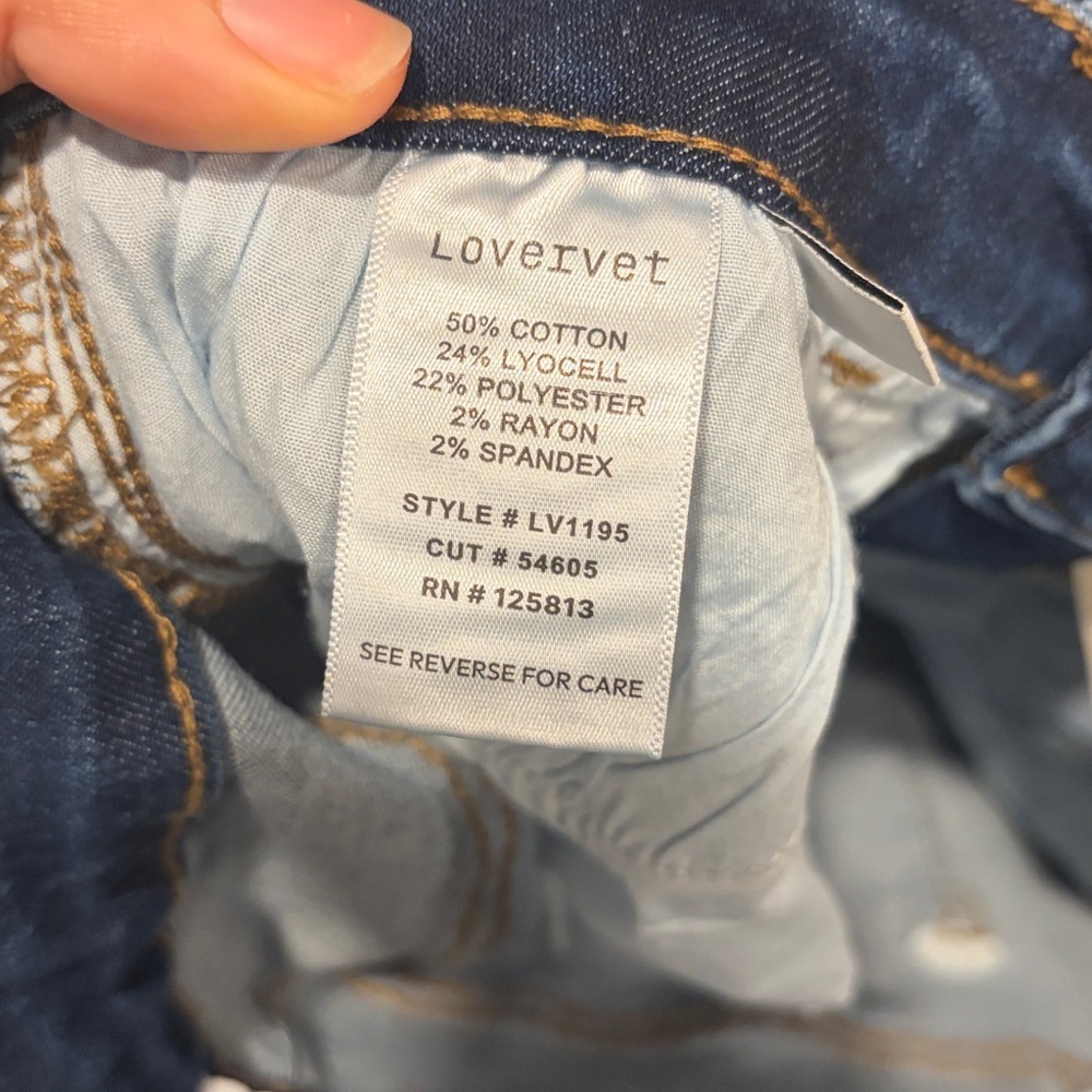 Lovervet Indigo Straight Leg Jeans - Picture 2 of 2